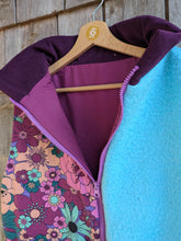 Charger l'image dans la galerie, Gilet Prune &amp; Menthe M/L

