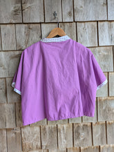 Charger l'image dans la galerie, Chemise Courte Mauve Coeurs
