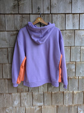 Charger l'image dans la galerie, Sweat mauve Paon capuche - M
