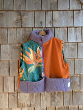 Charger l'image dans la galerie, Gilet Mauve &amp; brique M/L
