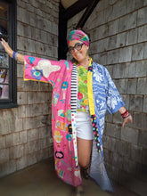 Charger l'image dans la galerie, Kimono multicolore - long

